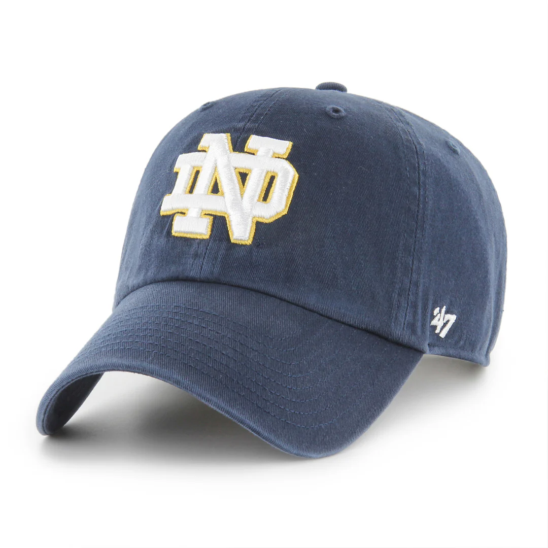 '47 Brand Men's NCAA Notre Dame Fighting Irish Clean-Up Cap