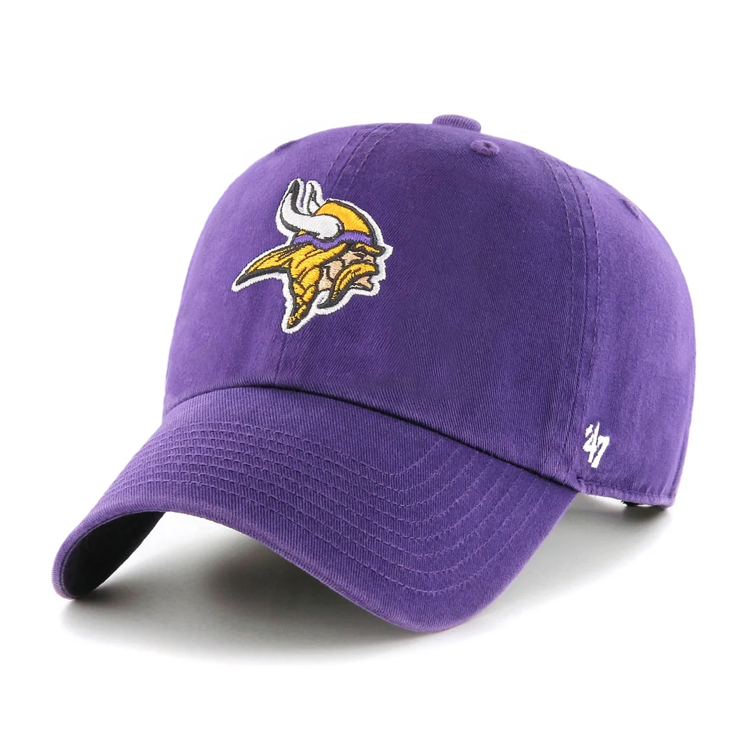 '47 Brand Men's NFL Minnesota Vikings Clean-Up Hat
