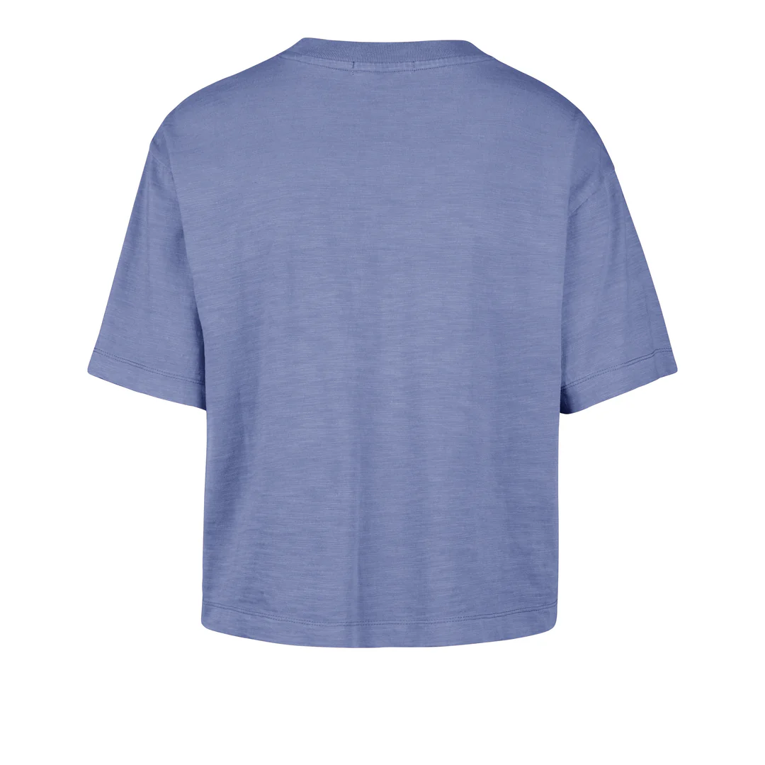 '47 Brand Women's MLB Toronto Blue Jays Mindi Slub Crop Shirt - Image 2