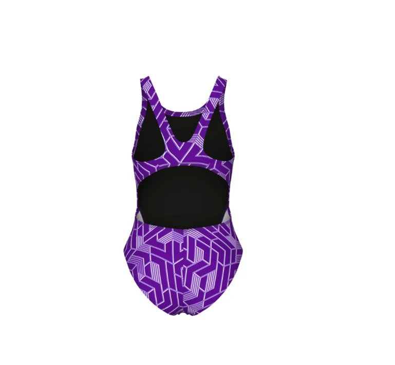 arena Girl's Escape Swim Tech One Piece Swimsuit - Image 4