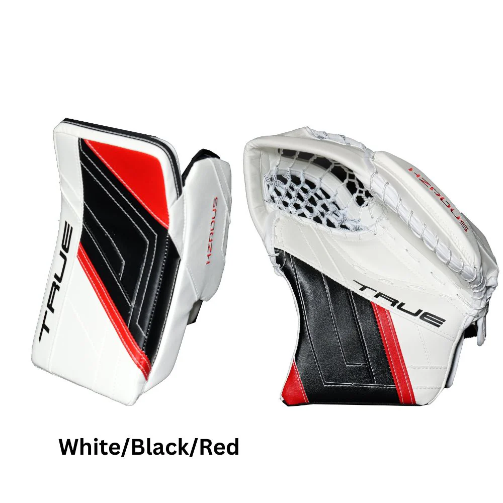 True Senior HZRDUS PX4 Hockey Goalie Blocker + Trapper - Image 2