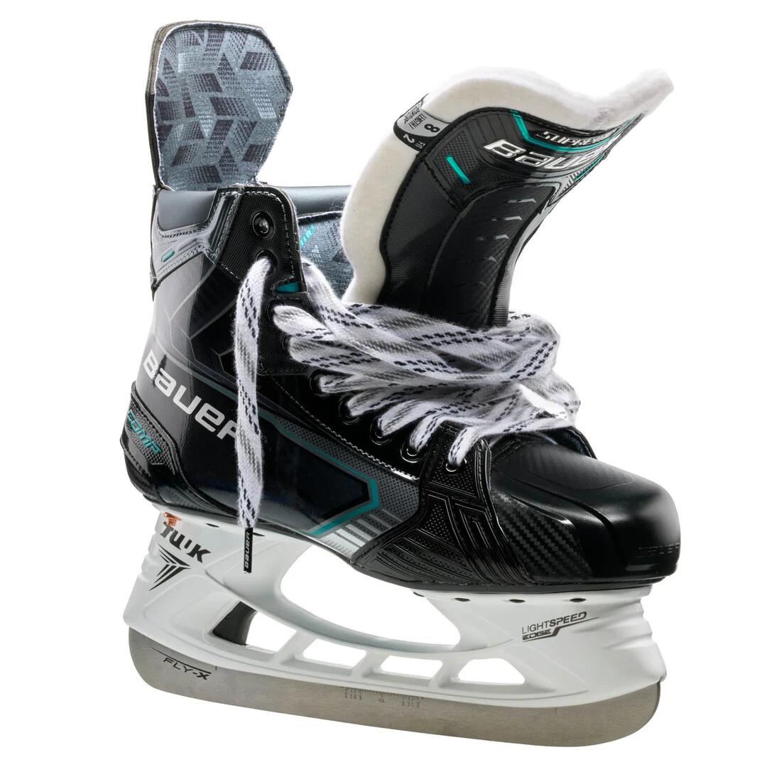 Bauer Intermediate Supreme Comp Hockey Player Skates - Image 5