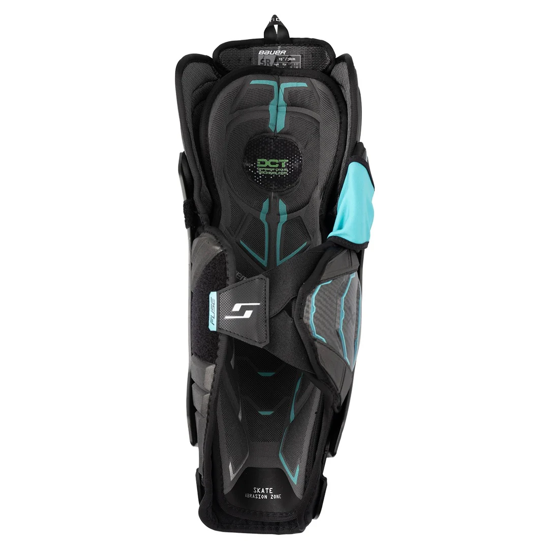 Bauer Intermediate Supreme Fuse Hockey Player Shin Guard - Image 4