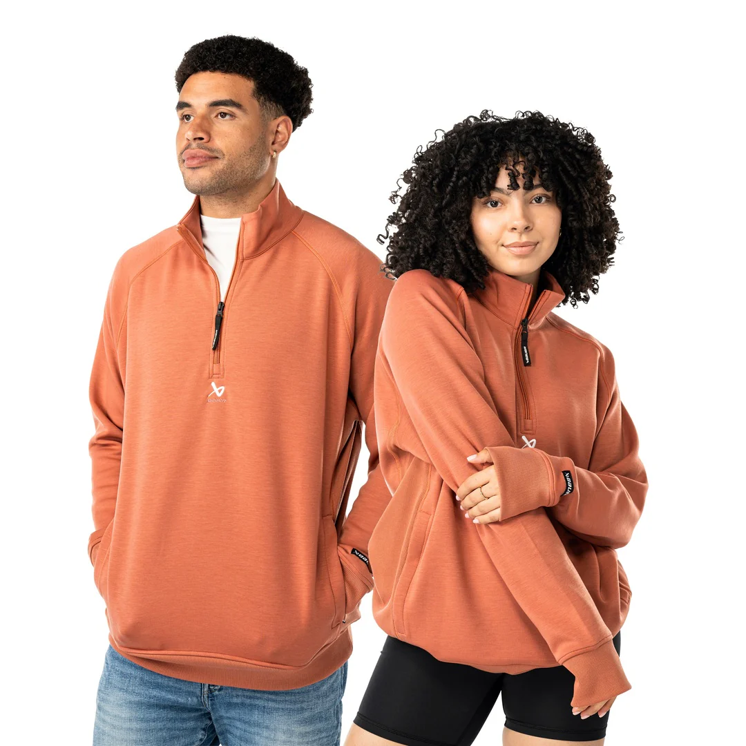 BAUER Senior FLC Showstopper 1/4 Zip Sweater
