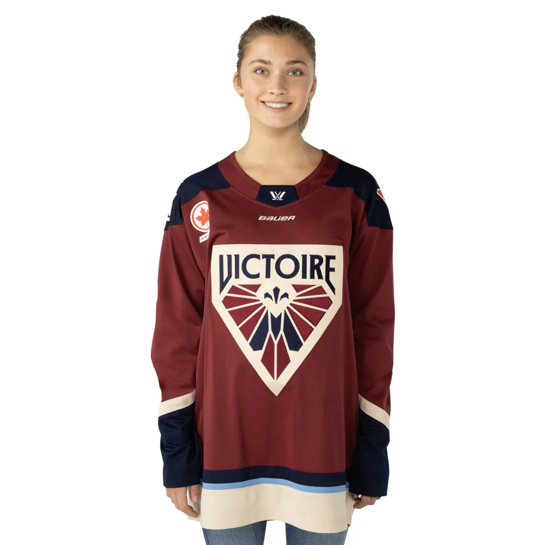 BAUER Senior PWHL Montreal Victoire Home Jersey