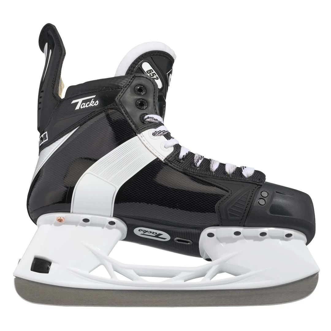 CCM Intermediate Tacks 652 Hockey Player Skate - Image 3