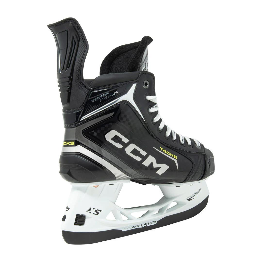 CCM Intermediate Tacks Vector Premier Hockey Player Skate - Image 3