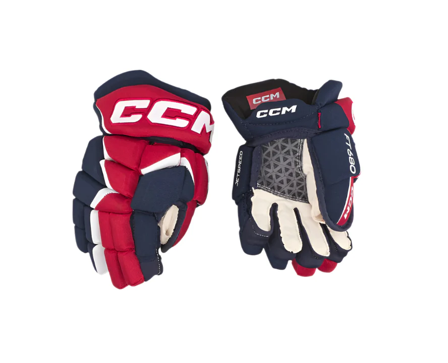 CCM Senior JETSPEED FT680 Hockey Player Gloves - Image 5