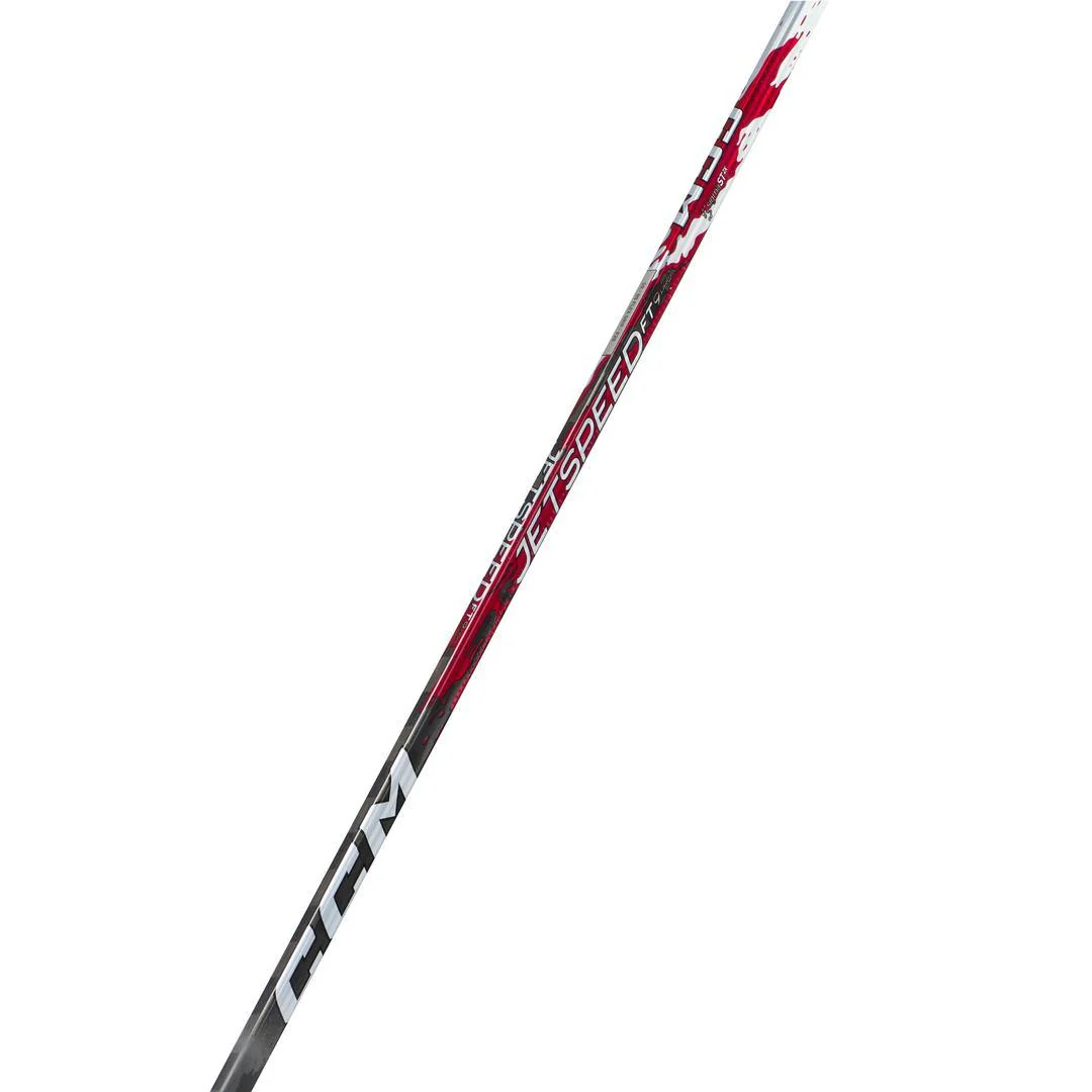CCM Senior JetSpeed FT9 Pro Red Hockey Player Stick - Image 3