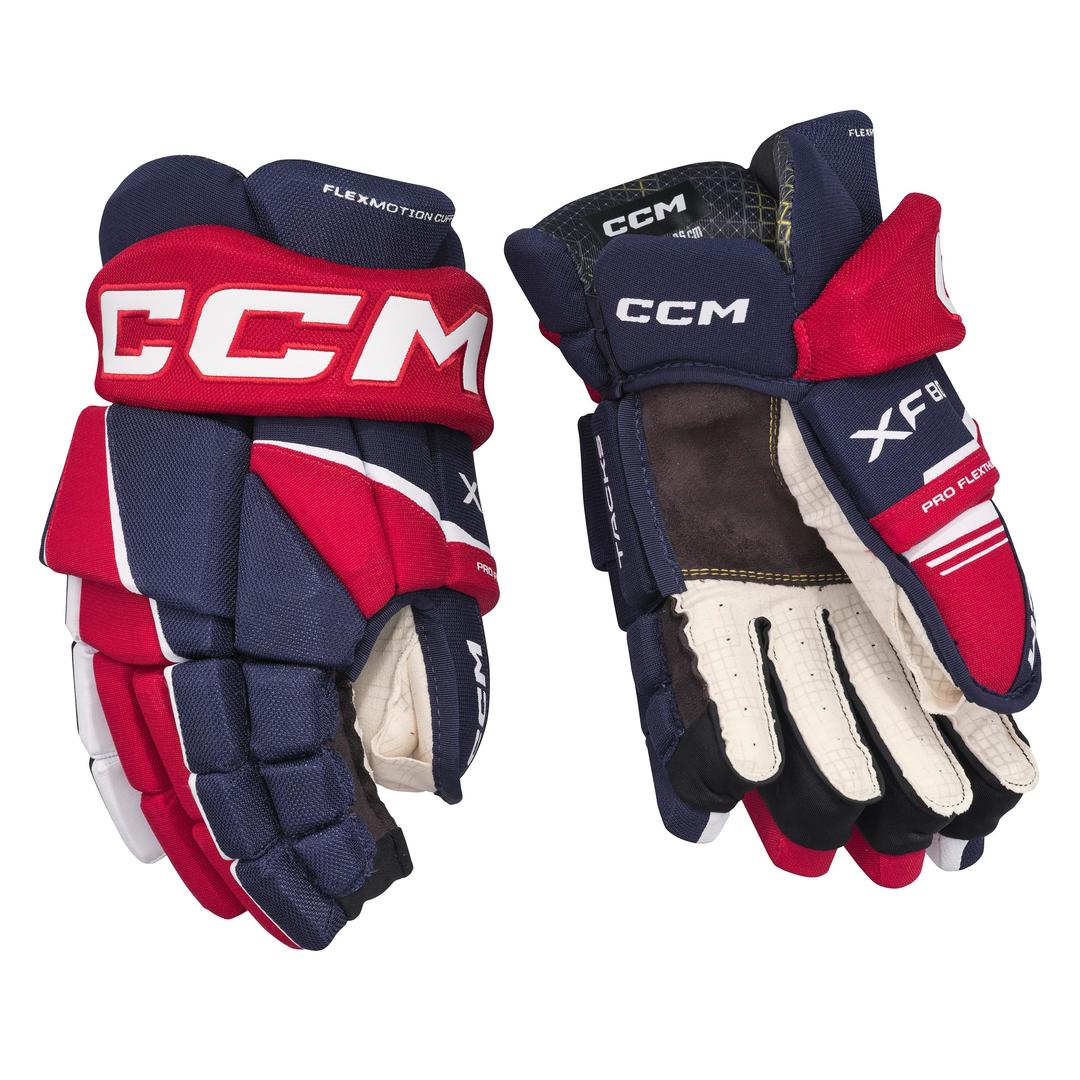 CCM Senior Tacks XF 80 Hockey Player Gloves - Image 5