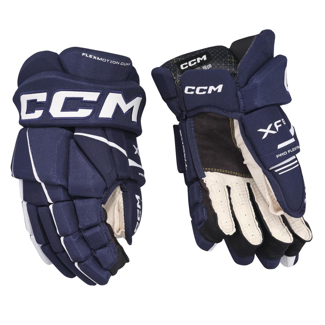 CCM Senior Tacks XF 80 Hockey Player Gloves - Image 6