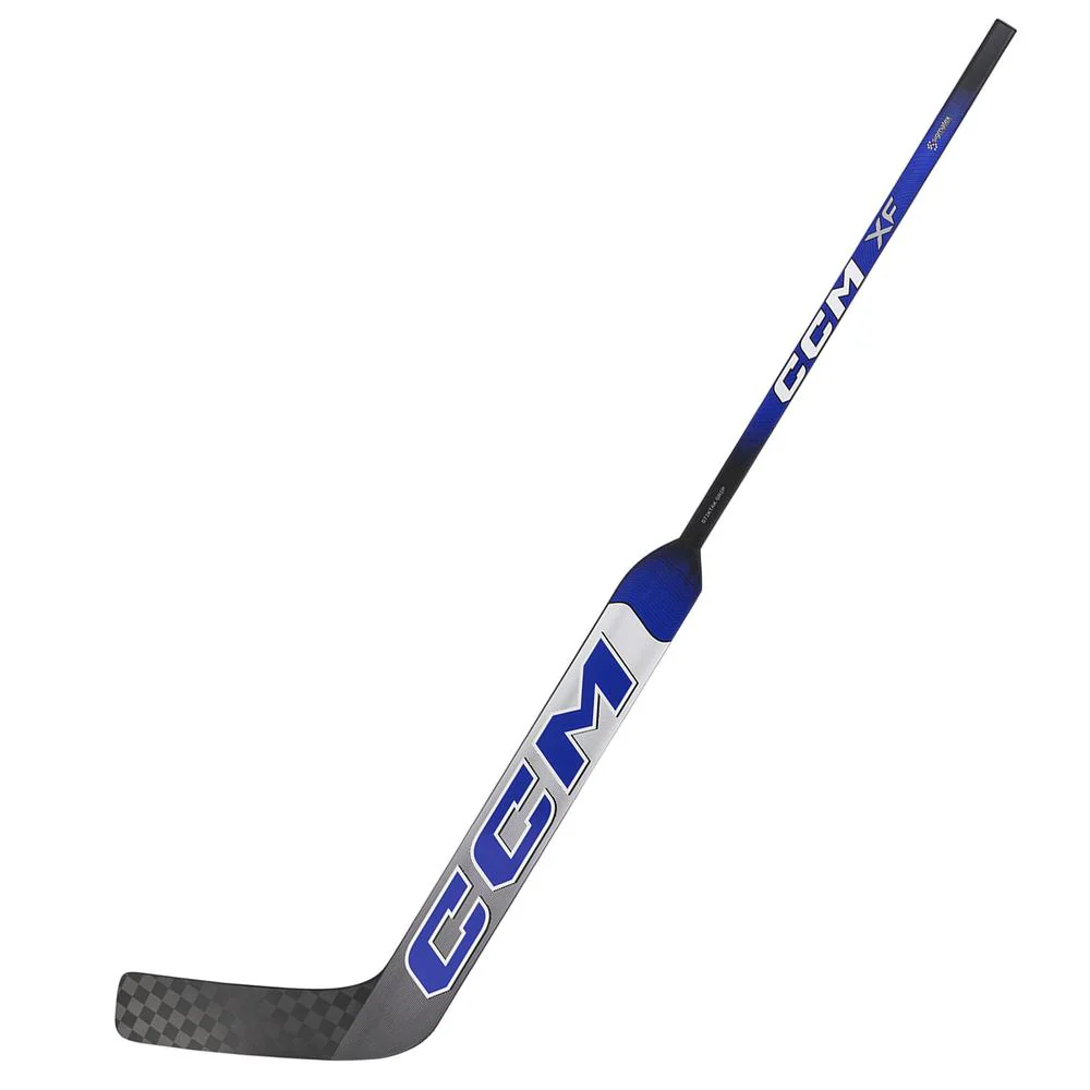 CCM Senior XF White/Royal Hockey Goalie Stick