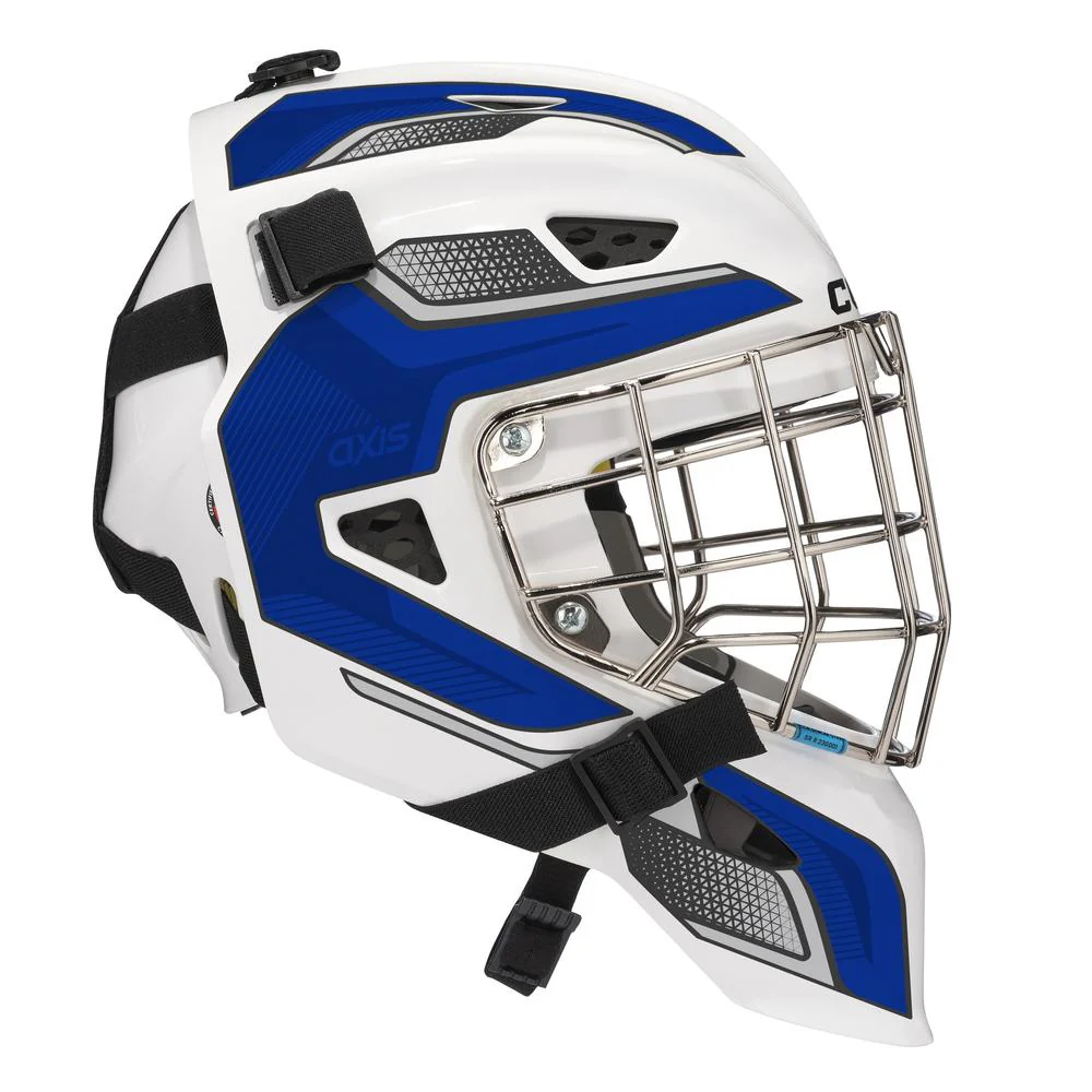 CCM Youth Axis F5 Decal Hockey Goalie Mask - Image 5