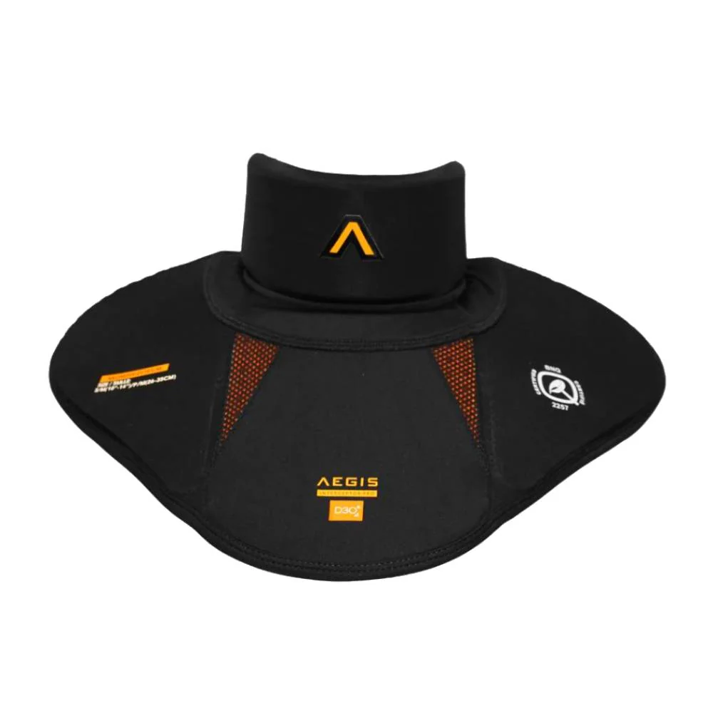 Aegis Junior Interceptor Pro Goalie Neck Guard Hockey Small/Medium