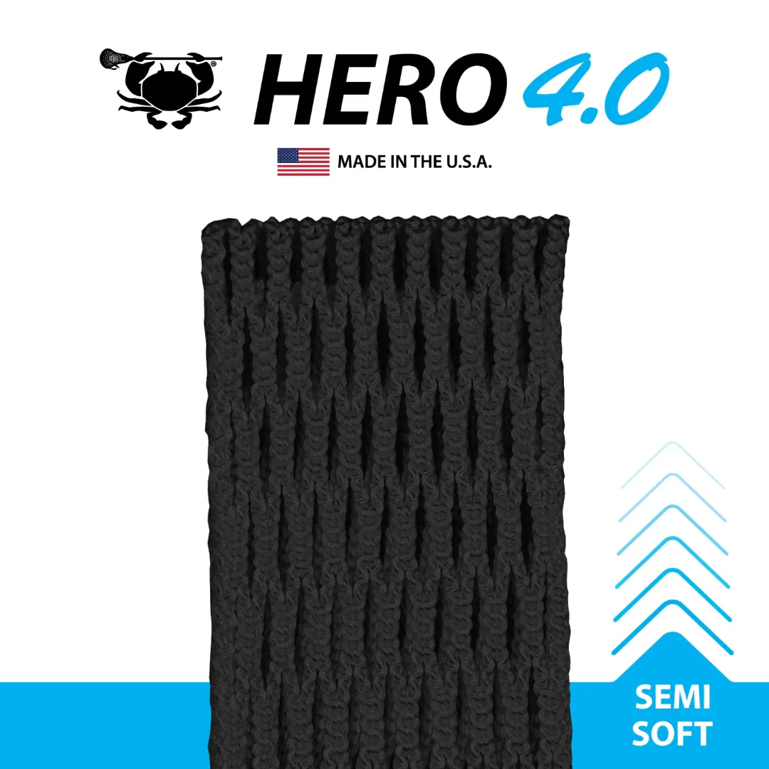 East Coast Dyes Hero 4.0 Solid Lacrosse Mesh