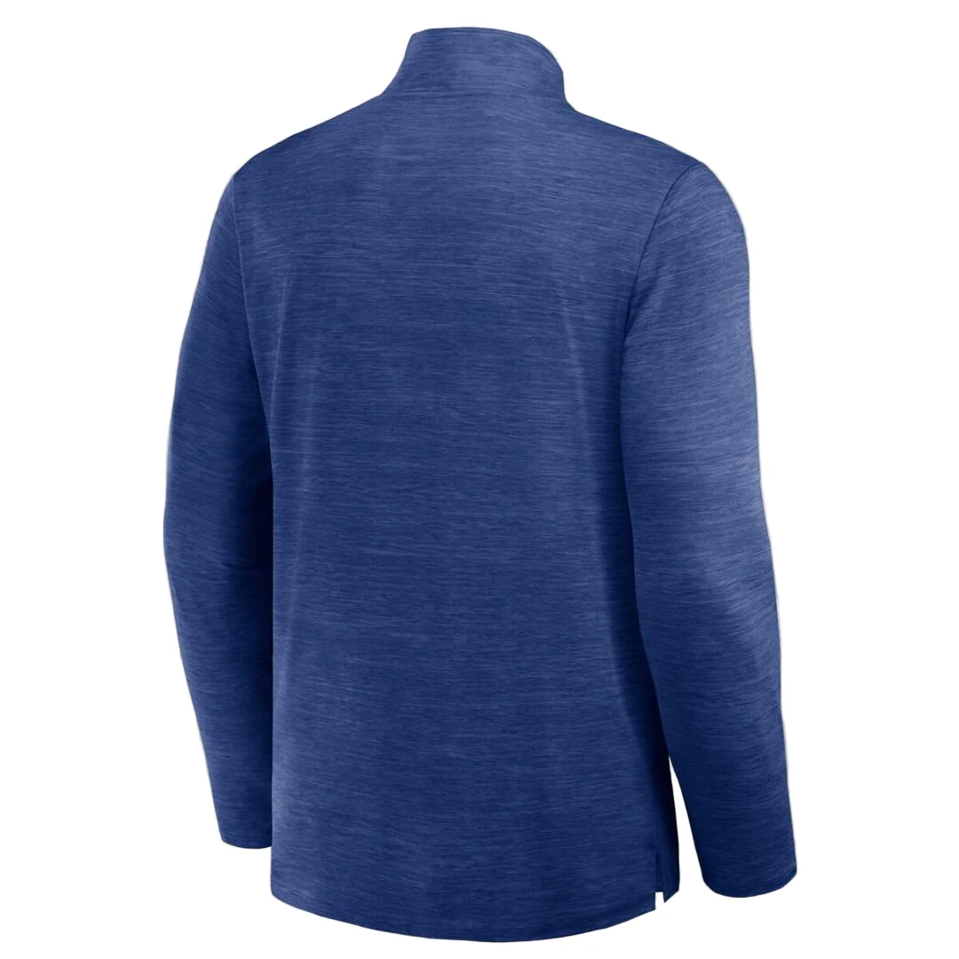 Fanatics Men's NHL Edmonton Oilers 2025 Clutch Poly 1/4 Zip Long Sleeve - Image 2
