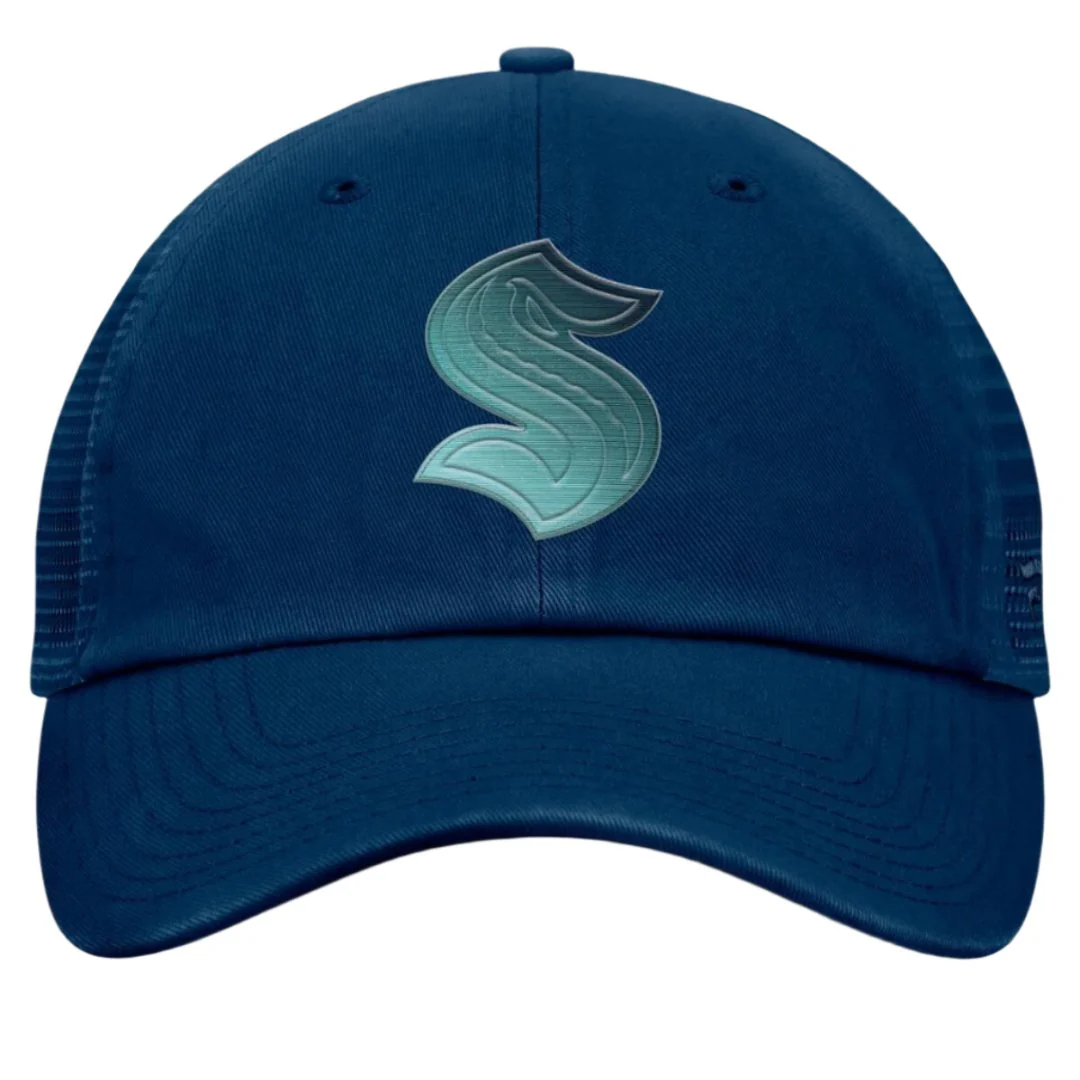 Fanatics Men's NHL Seattle Kraken 2024 Insider Adjustable Meshback Cap - Image 2