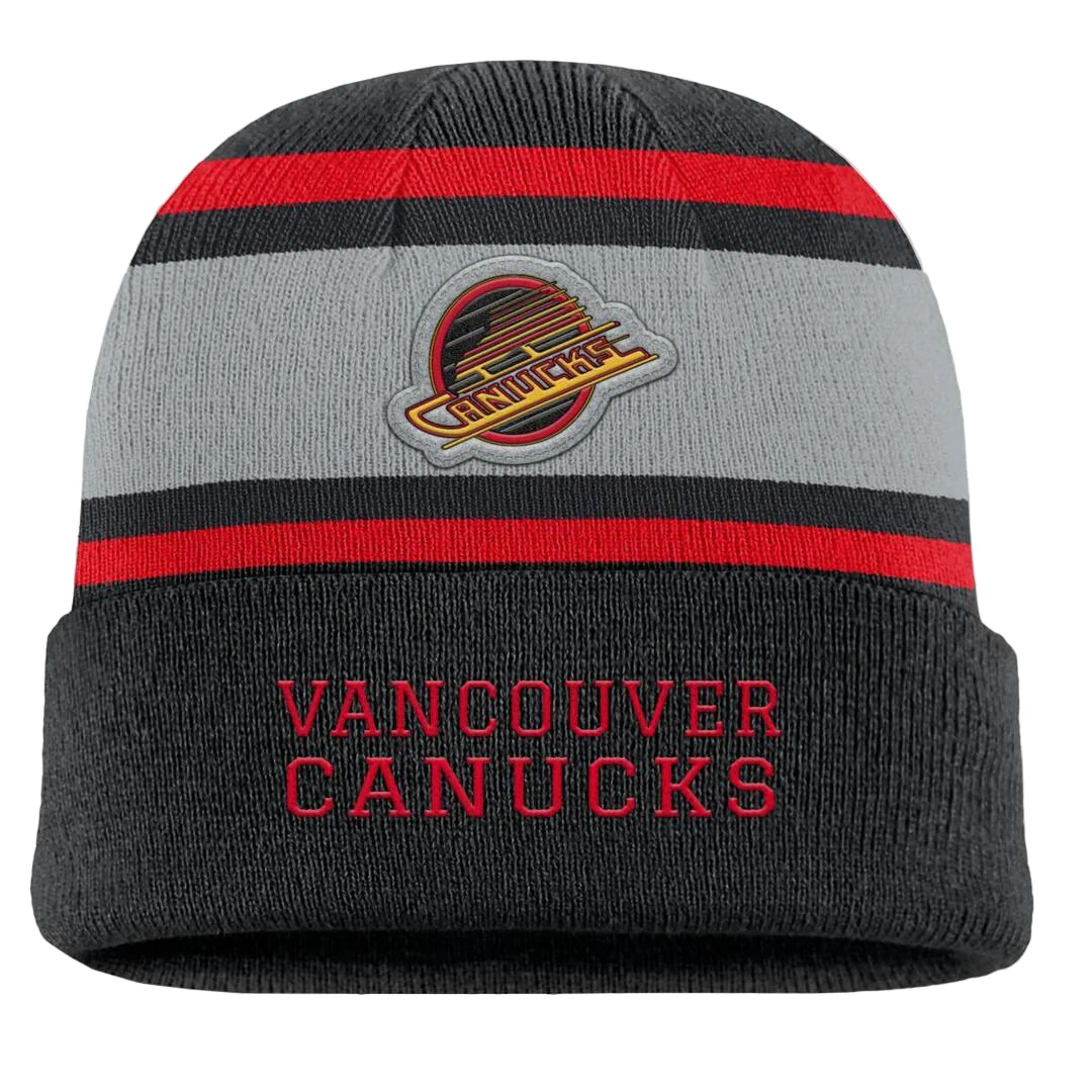 Fanatics Men's NHL Vancouver Canucks 2025 Varsity Cuffed Knit Toque