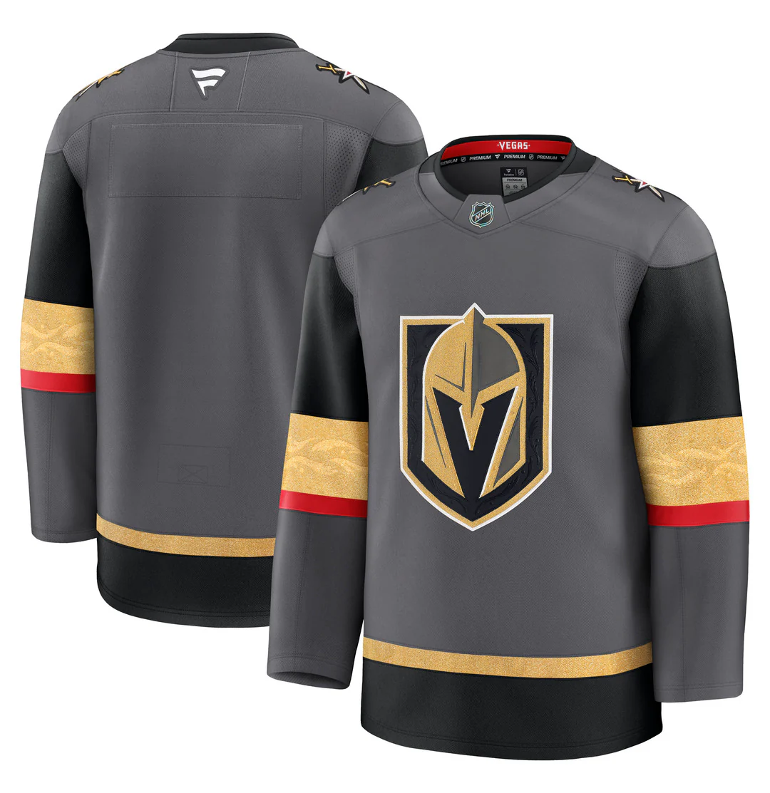 Fanatics Men's NHL Vegas Golden Knights Premium Alternate Jersey - Image 3