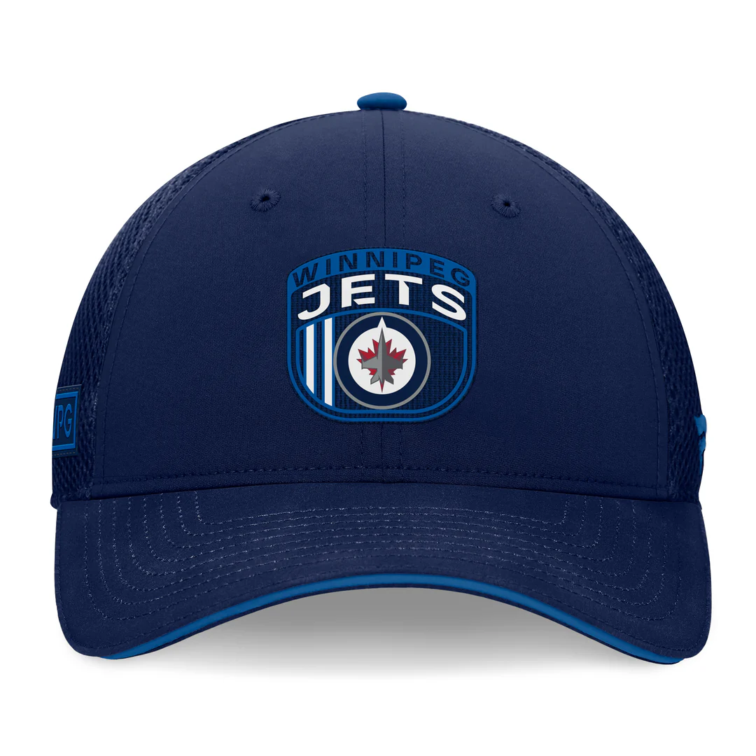 Fanatics Men's NHL Winnipeg Jets 2024 Adjustable Draft Cap - Image 2