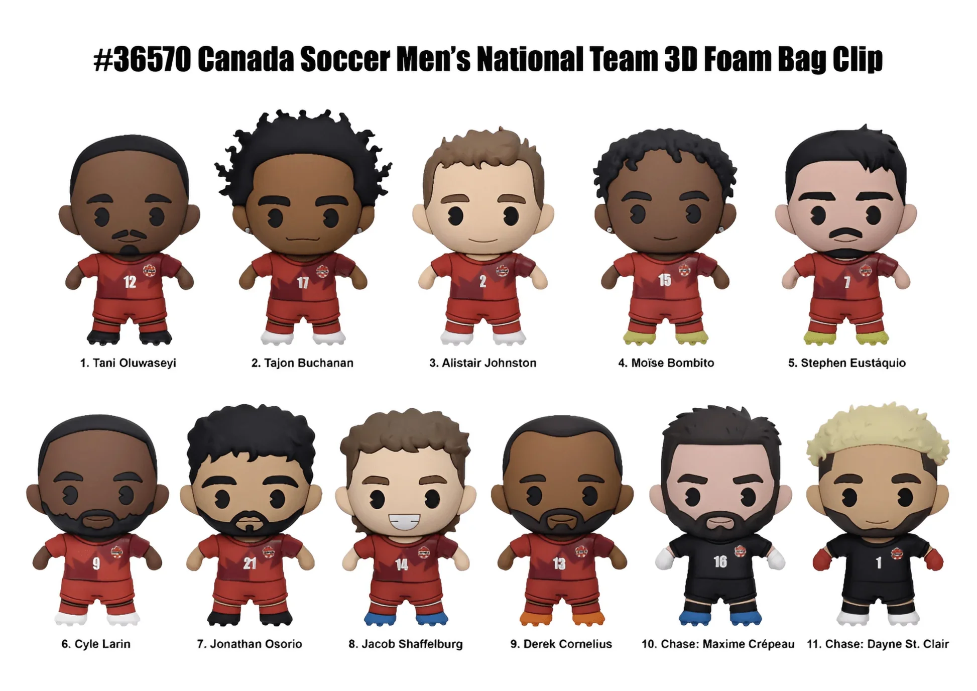 Grosnor Team Canada Soccer Player Bag Clip - Image 3