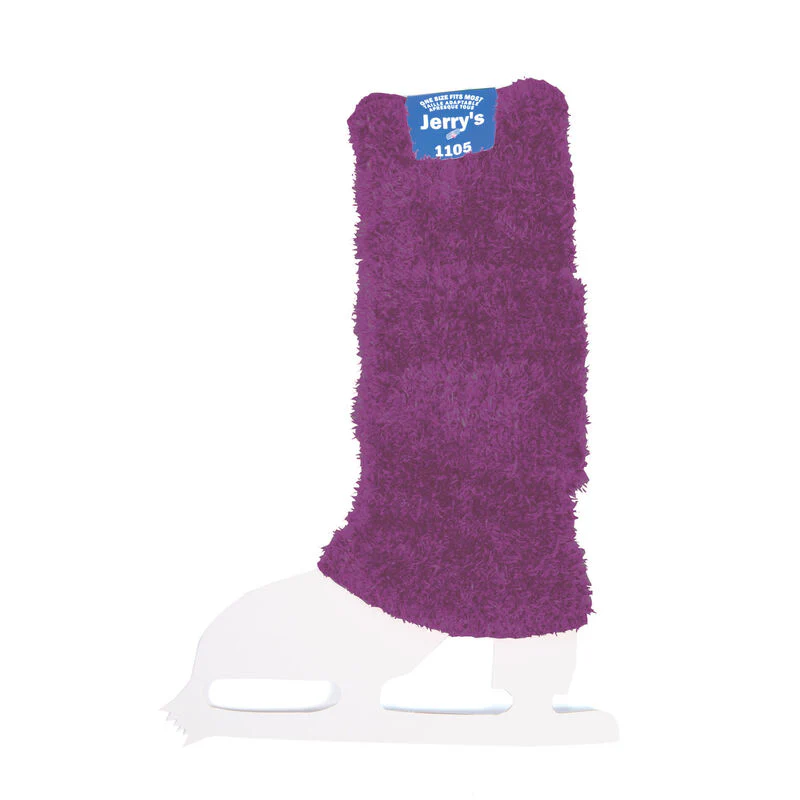 Jerry's Adult 1105 Furry Figure Skating Leg Warmers - Image 4