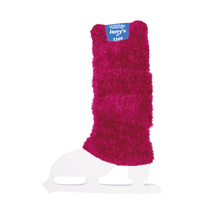 Jerry's Adult 1105 Furry Figure Skating Leg Warmers - Image 6
