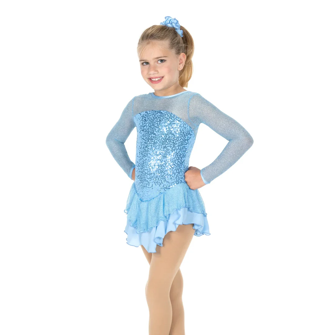 Jerry's Girl's AJ358 Song of Sequins Figure Skating Dress - Image 2