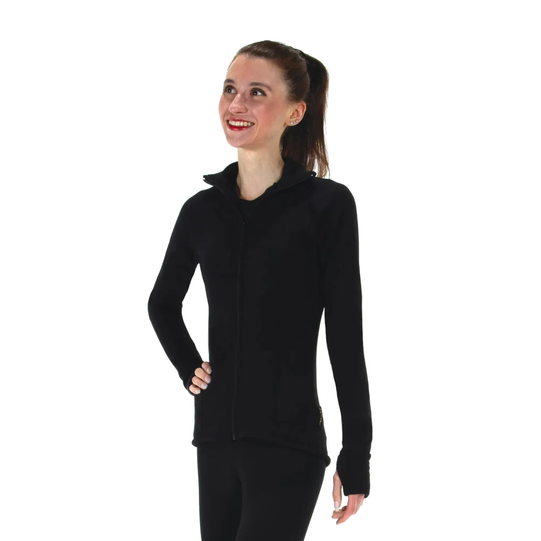 Jerry's Girl's 408 Fleece Glide Figure Skating Jacket - Image 2
