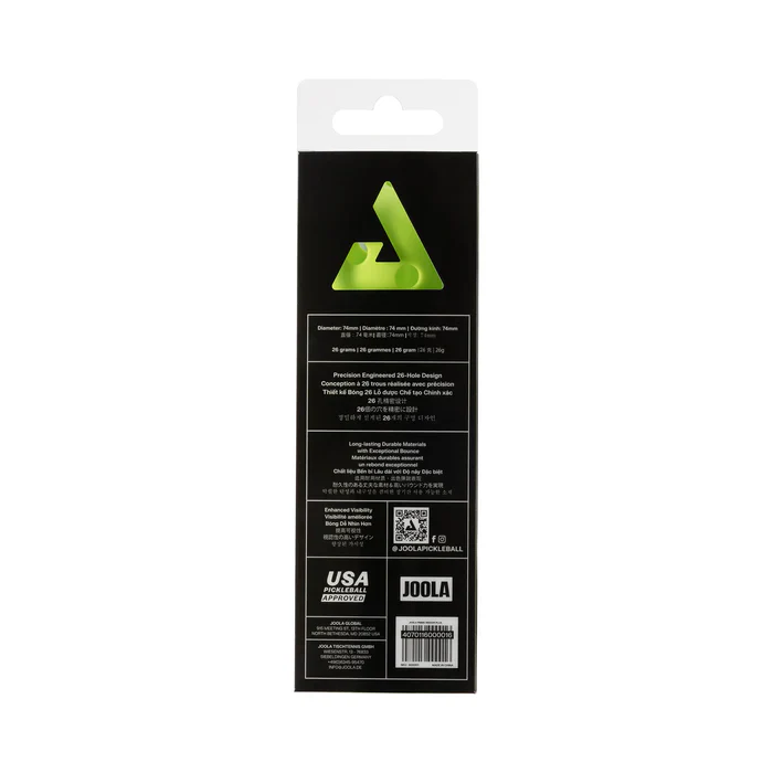 JOOLA Primo Indoor Plus Pickleballs (3 Pack) - Image 4