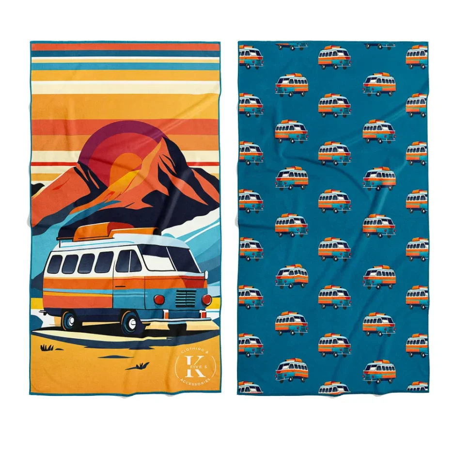 K5 Microfiber Quick-Dry 80x160cm Beach Towel - Image 15