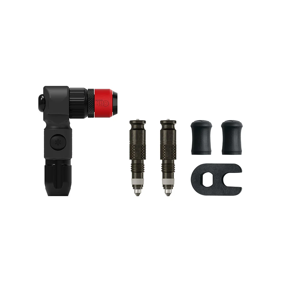 Lezyne ABS Pro Clik Chuck with Valves Cores