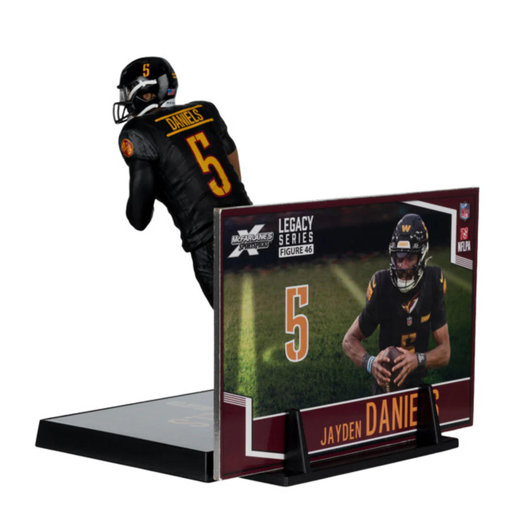 McFarlane NFL Washington Commanders Jayden Daniels Figure - Image 2