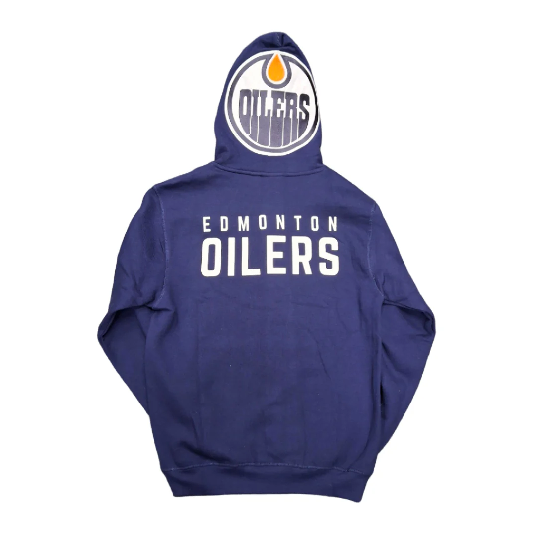 Mitchell & Ness Men's NHL Edmonton Oilers Big Hood Hoodie - Image 2