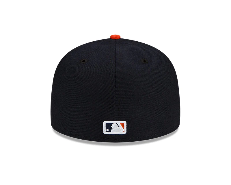 New Era Men's MLB Detroit Tigers Authentic Collection 59FIFTY Road Fitted Hat - Image 2