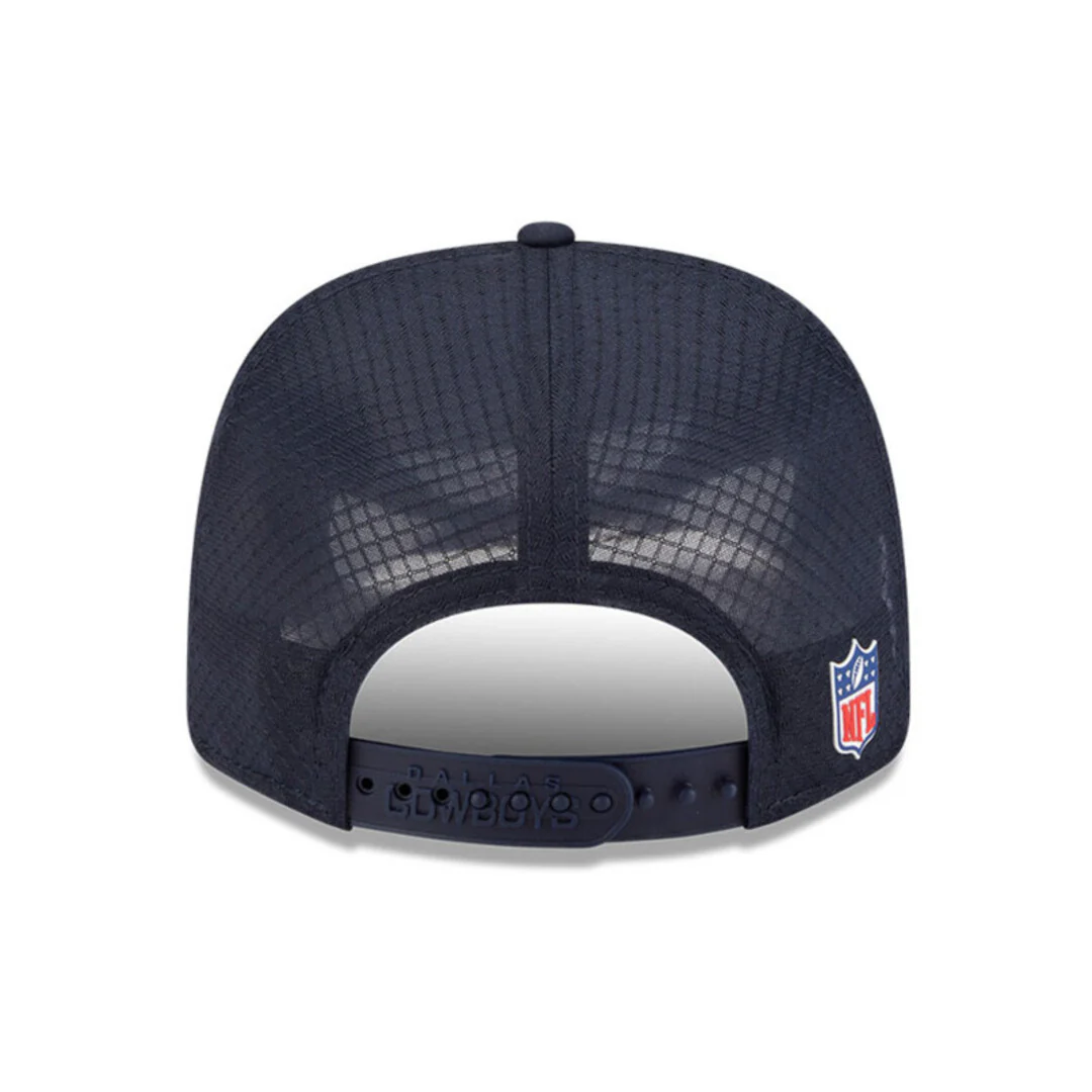 New Era Men's NFL Dallas Cowboys Sideline '25 970 Trucker Hat - Image 4