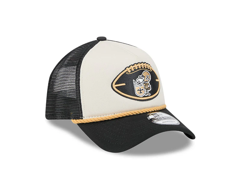 New Era Men's NFL New Orleans Saints Sideline Historic '24 940 AF Cap - Image 3