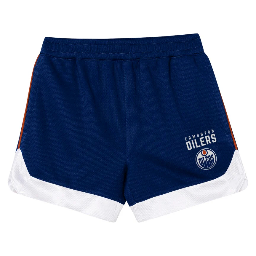 NHL Branded Child Edmonton Oilers Home Plate T-Shirt & Short Set - Image 4