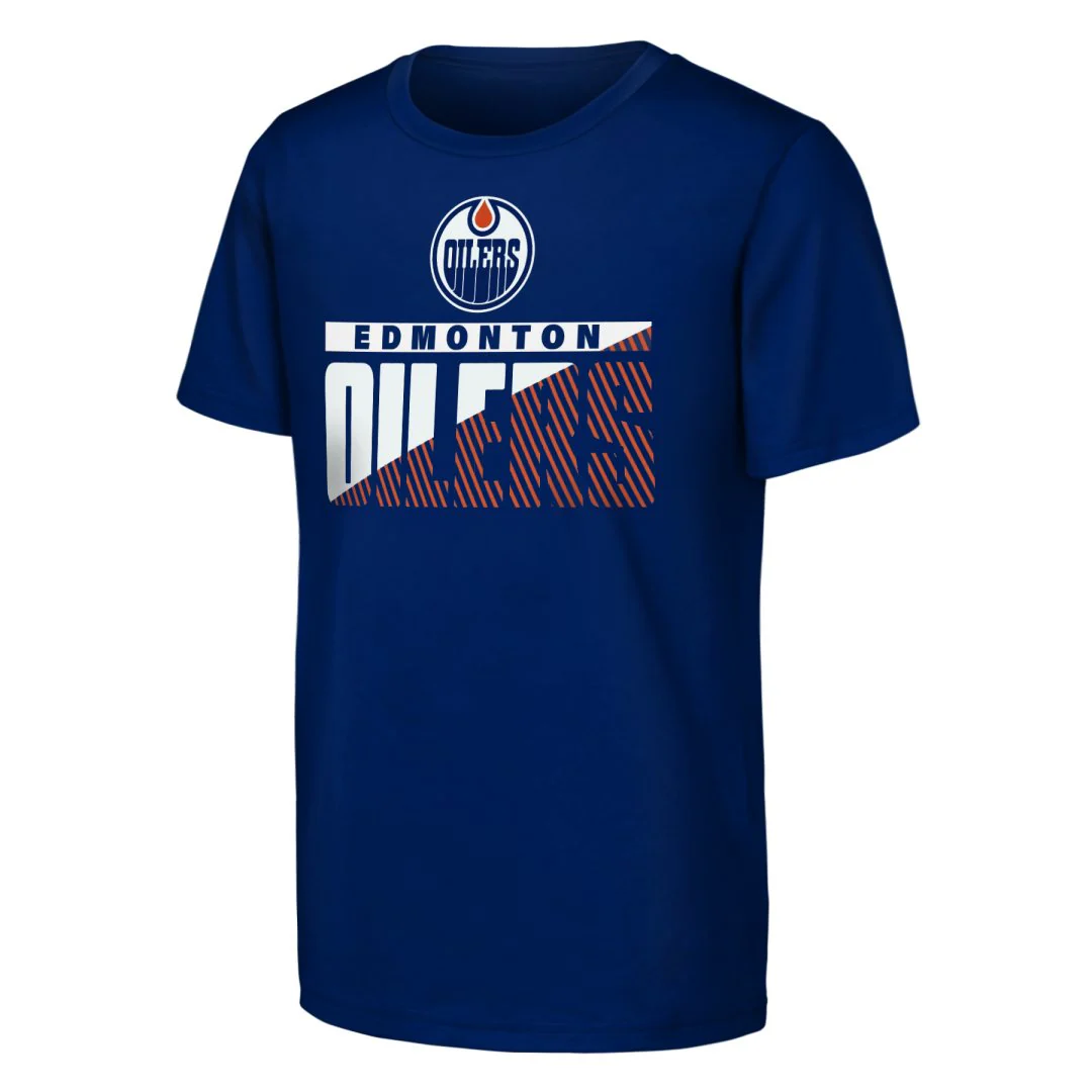 NHL Branded Youth Edmonton Oilers Never Quit T-Shirt 2 Pack - Image 2