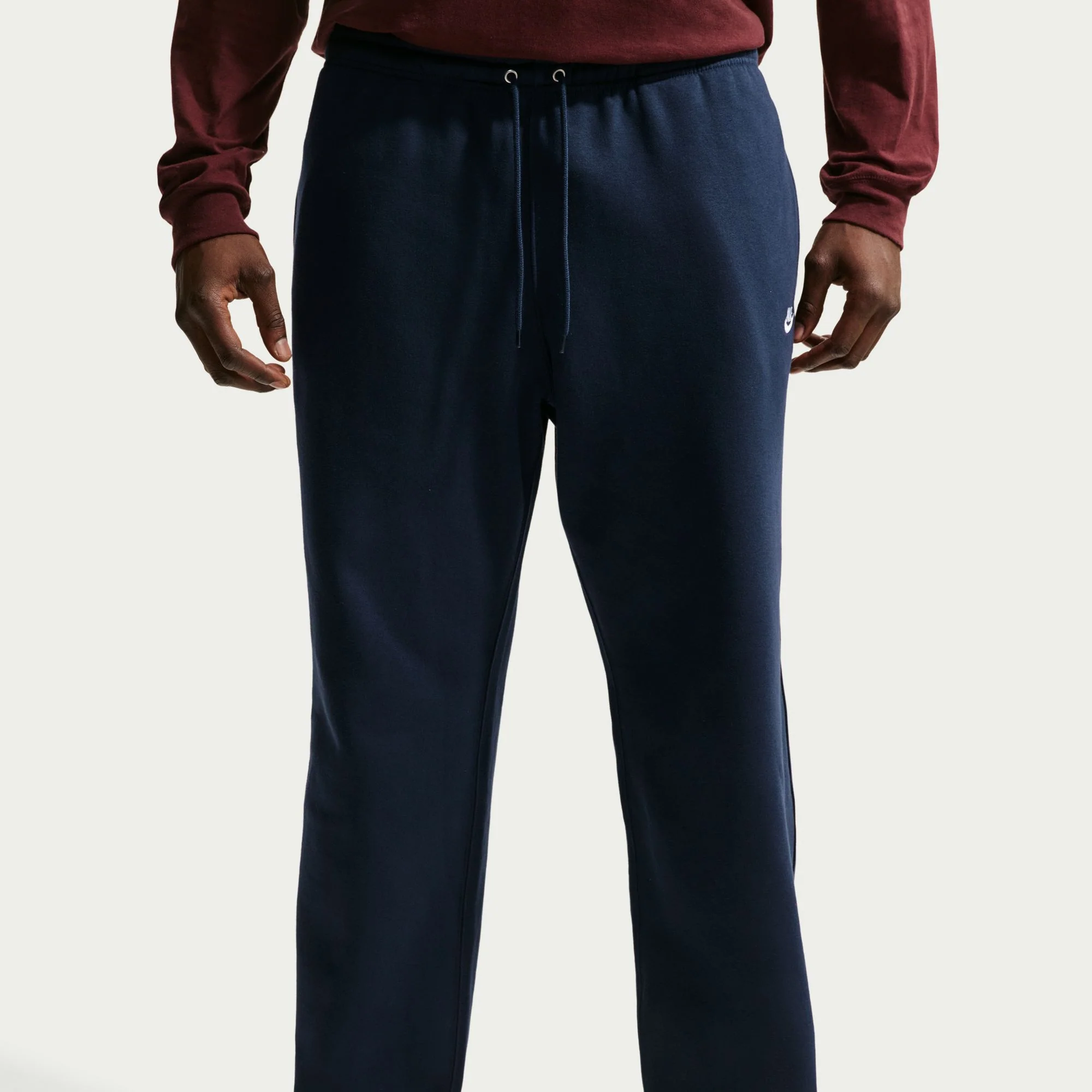 Nike Men's Club Fleece Open Hem Pants - Image 8