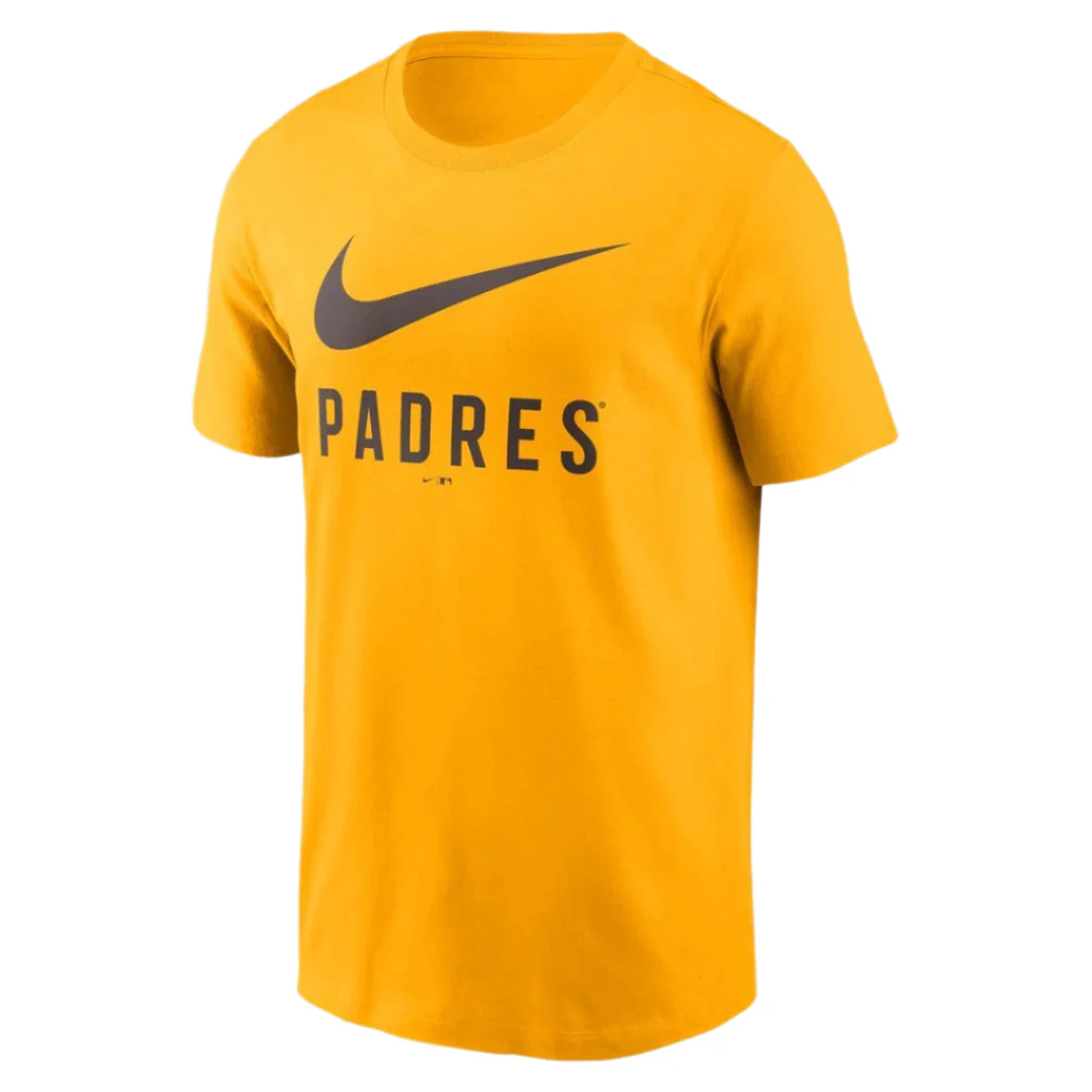 Nike Men's MLB San Diego Padres Swoosh Cotton T-Shirt