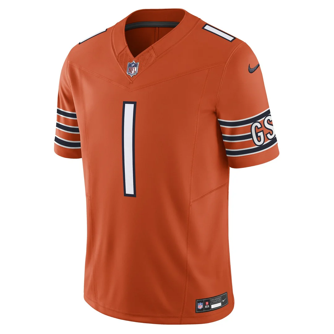 Nike Men's NFL Chicago Bears Justin Fields Limited Jersey - Image 2