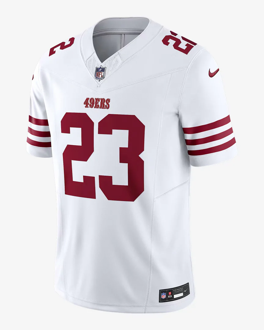 Nike Men's NFL San Francisco 49ers Christian McCaffrey Limited Jersey - Image 2
