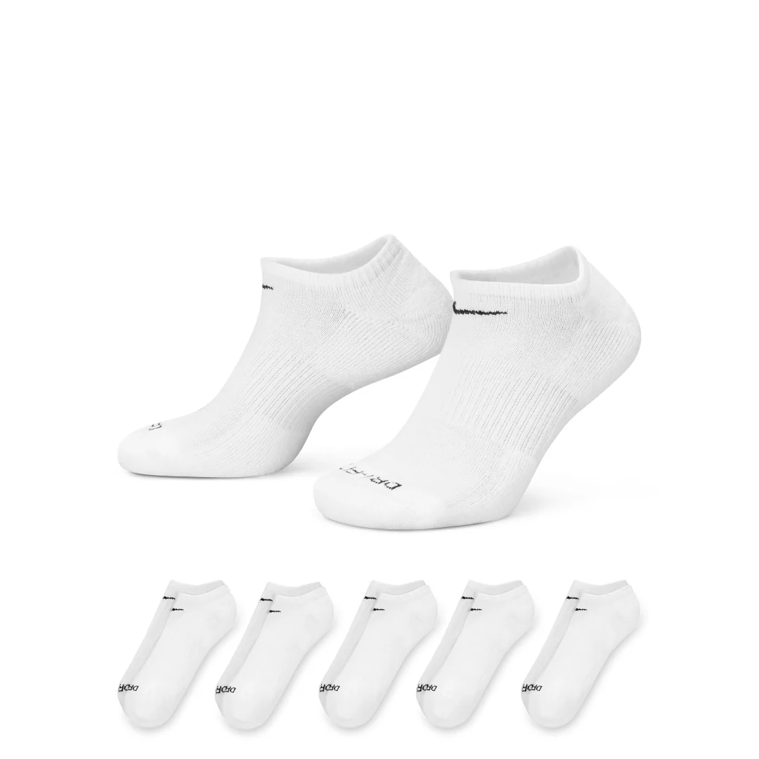 Nike Senior Everyday Plus Cushioned No-Show Socks 6-Pack