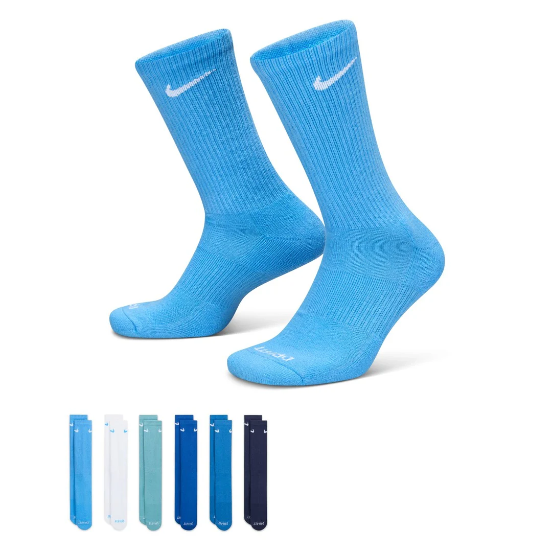Nike Senior Everyday Plus Training Crew Socks 6-Pack - Image 2