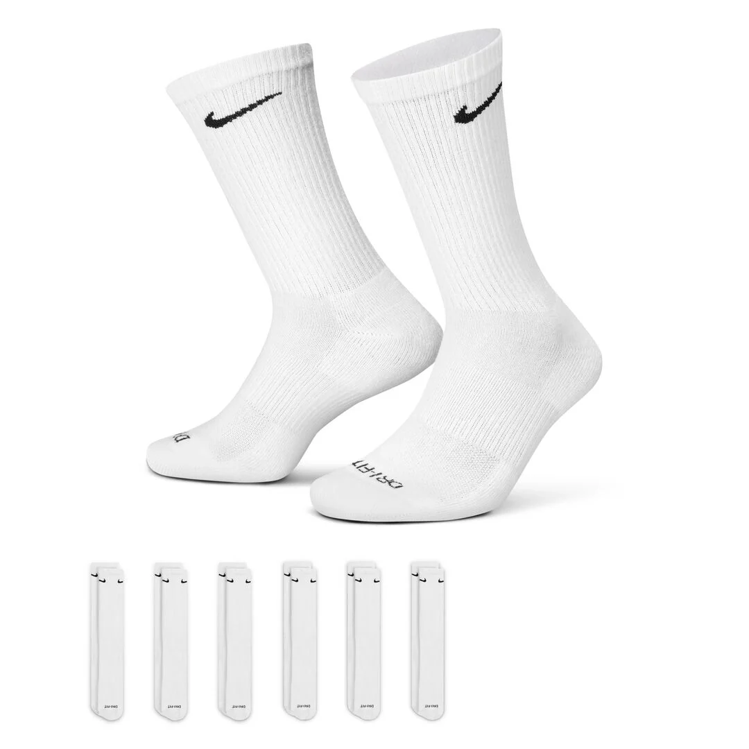 Nike Senior Everyday Plus Training Crew Socks 6-Pack - Image 9