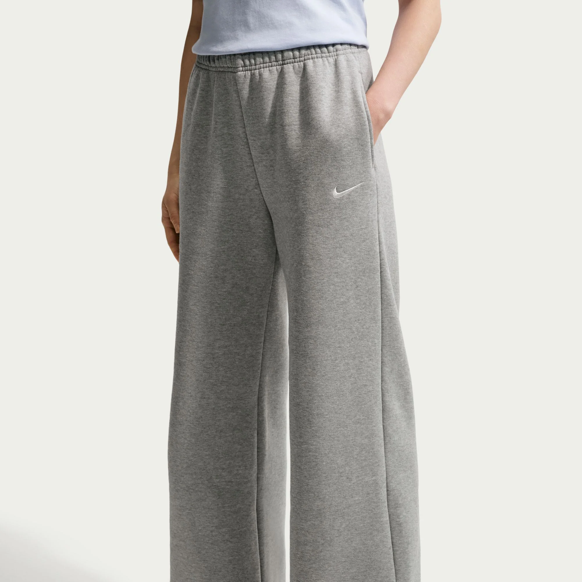 Nike Women's Mid-Rise Studio Fleece Pants - Image 3