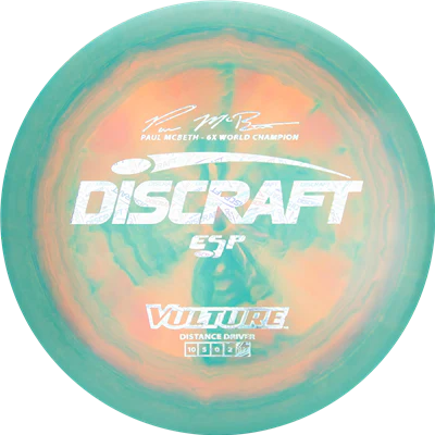 Discraft Paul McBeth 6x ESP Vulture Signature Series Fairway Driver Golf Disc