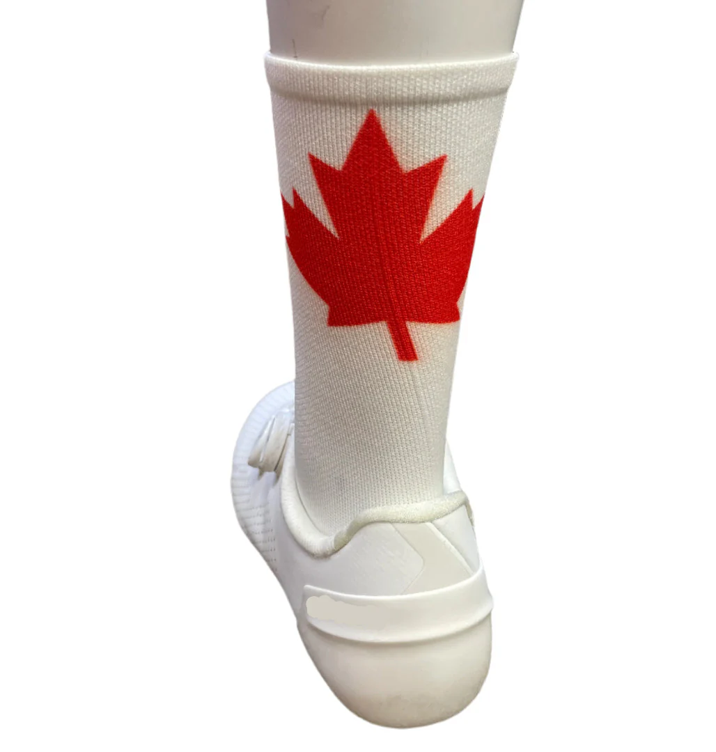 Pearl Izumi Proudly Canadian 2025 Transfer Tall Cycling Sock
