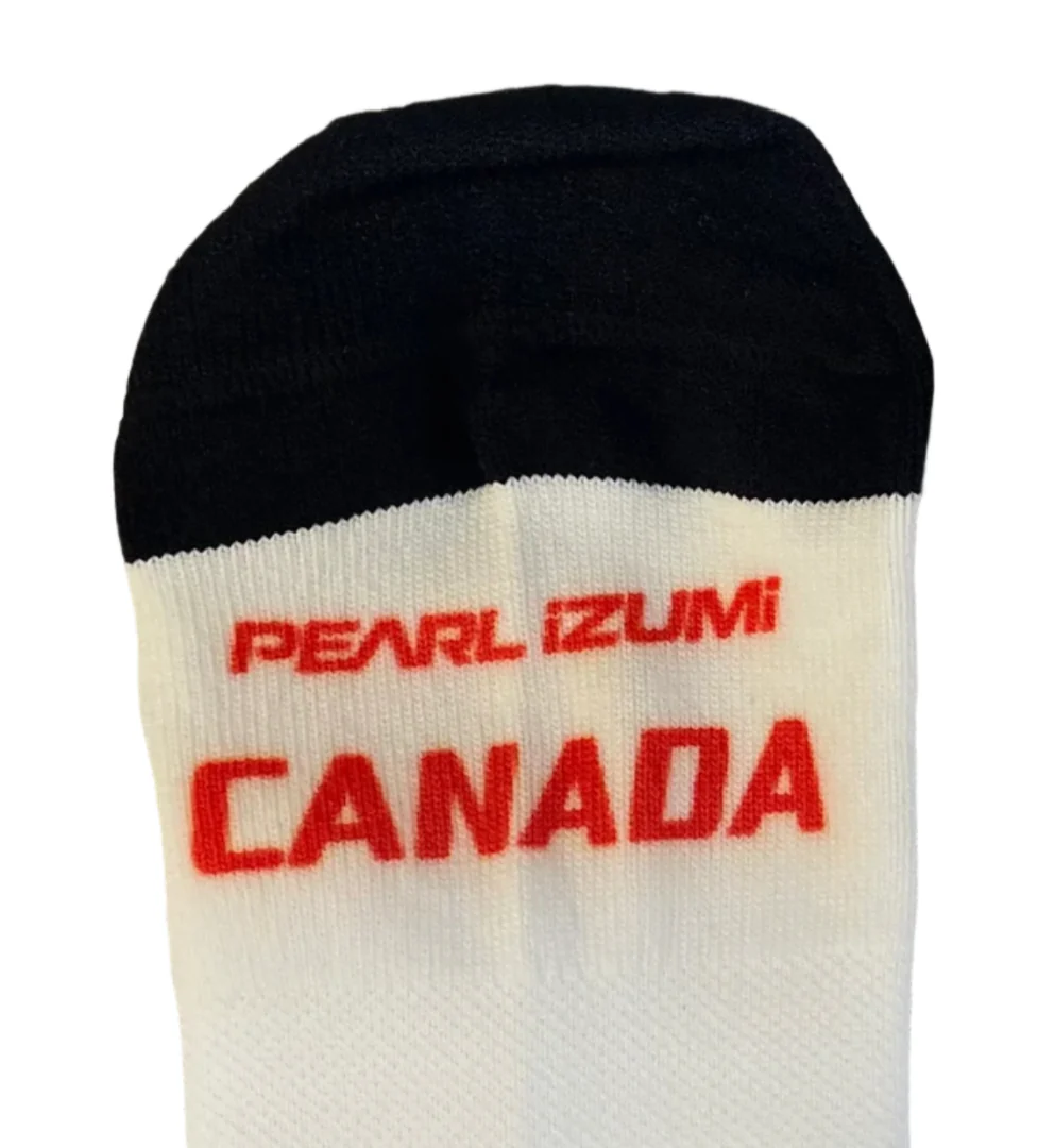 Pearl Izumi Proudly Canadian 2025 Transfer Tall Cycling Sock - Image 2